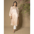 Retail Remedy Peach Bishop Sleeve Long Kurti. 