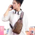 Men's Crossbody Bags Men's USB Chest Bag Designer Messenger bag Leather Shoulder Bags Diagonal Package 2023 New Back Pack Travel. 