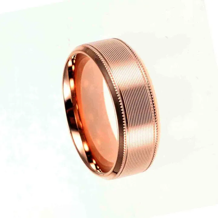 High quality jewelry ring Rose Gold Plated Stainless Steel Thumb Ring Rings Women Men Jewelry