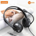 Lenovo Lecoo HT106 3.5mm Wired Gaming Headset with Mic Noise Reduction Earphone Stereo Over Head Earphone for Online Class. 
