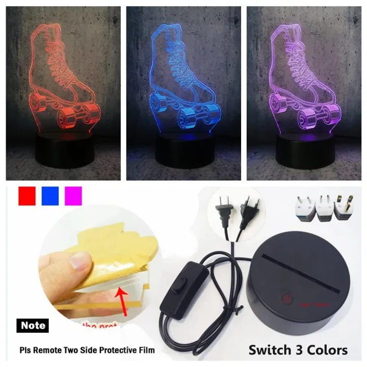 %E3%80%90Cathery%20Baby%20Store%E3%80%913D%20LED%20Lamp%20Sport%20Skates%20Multicolor%20Gradient%20Night%20Light%20USB%20Touch%20Sleeping%20Kids%20Gift%204%20wheel%20shoes%20lamp%20-%20Image%202