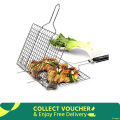 Stainless Steel BBQ Net Holder Clip-Small Size.