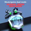 TWS 5.2 Gaming Earbuds Sport Bluetooth Headphone Waterproof Wireless Earphone Games Noise Cancellation Headsets with Microphone.