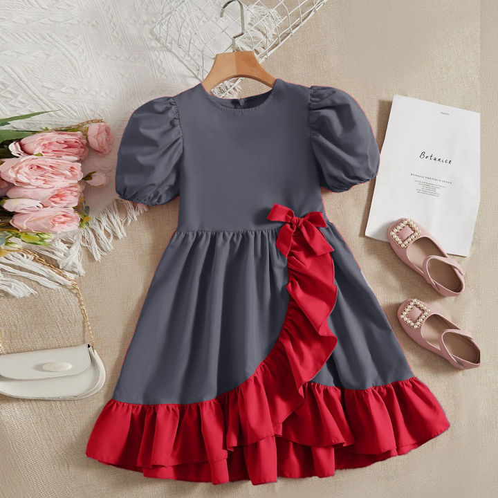 Attractive%20Fashionable%20Design%20Baby%20Girl%20%20One%20Piece%20Dress%20Dubai%20Charry%20Fabric%20-%20Image%208