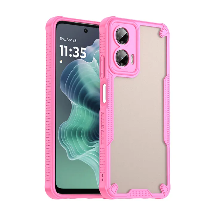Motorola%20Moto%20G35%205G%20Waterproof%20and%20Shockproof%20Frosted%20Phone%20Case%20-%20Image%202