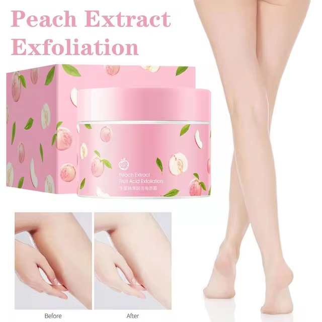 BIOAQUA%20Body%20Neck%20Legs%20Back%20Peach%20Extract%20Fruit%20Acid%20Exfoliation%20Cream%20Scrub-%20140Gm%20-%20Image%204