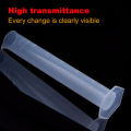 10/25/50/100/250/500ml Plastic Measuring Cylinder Laboratory Test Graduated Tube for Lab School. 