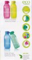 1 Pcs Tupperware ECO 1 Ltr Square Water Bottle. 