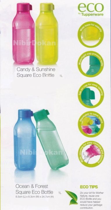 1%20Pcs%20Tupperware%20ECO%201%20Ltr%20Square%20Water%20Bottle%20-%20Image%205
