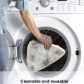 6PCS Steam Mop Pads for Vileda OCedar Vacuum Cleaner Washable Reusable Triangle Mop Pad Cloth Cleaning Floor Tool Spare Parts. 