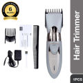 KM-605 Rechargeable Trimmer Silver. 