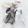 Cuddle Doll Mini Plush Rabbit Soft Toy Doll Loneliness Smoothing Baby Nursery Room Decor Infant Sleeping Birthday Gift.