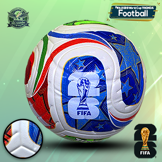 Trionda 2026 FIFA Football – Non Stitch, Long Lasting Super Light Weight Ambush Ball – Premium Surface (Training/Match)