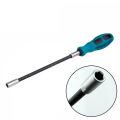 7MM Socket Screwdriver Flexible Hex Flex Manual Socket Screw Driver Hand Tools - Black&Green.
