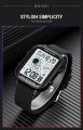 SKMEI 1971 Dual Time Watch For Men Full Waterproof High Quality Soft Silicon Strap Stylish Fashionable Digital Watch.