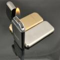 DOLPHIN Gas Lighter Refillable Windproof Jet Butane Gas Metal Body. 