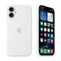 For apple iPhone 16 6.1" 2024 Soft Liquid Stylish Rainbow Silicone Back Cover Case Phone Back Cover. 