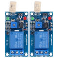 2Pcs Humidity Sensor Relay Switch Module PCB DC Power Control DC5V. 