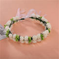 Cloth Flower Headband Jewelry Gift New Style Woman Headband Flower Headband Flower Crown Hair Wreath Garland. 