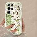Cute Sanrio Hello Kitty Silicone Phone Case For Samsung Galaxy S24 Ultra S23 S22 Plus S21 S20 FE A15 A25 A55 A35 A14 A24 A34 A54.