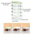 Kitchen Spice Storage Box Onion Ginger Garlic Fresh-keeping Box Multi-layer Food Sealing Moisture-proof Packaging Tank Household Bayline.