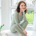 2023 Autumn Clothes Autumn Pants Women's Cotton SuitsThermal UnderwearSlim Bottom Line Clothes PantsThin Cotton Sweater. 