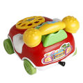 Children'S Simulation Phone Toys Cartoon Smile Pull Wire Phone Baby Toy Educational Developmental Kids Gift Develop Intelligence - Baby Toys. 