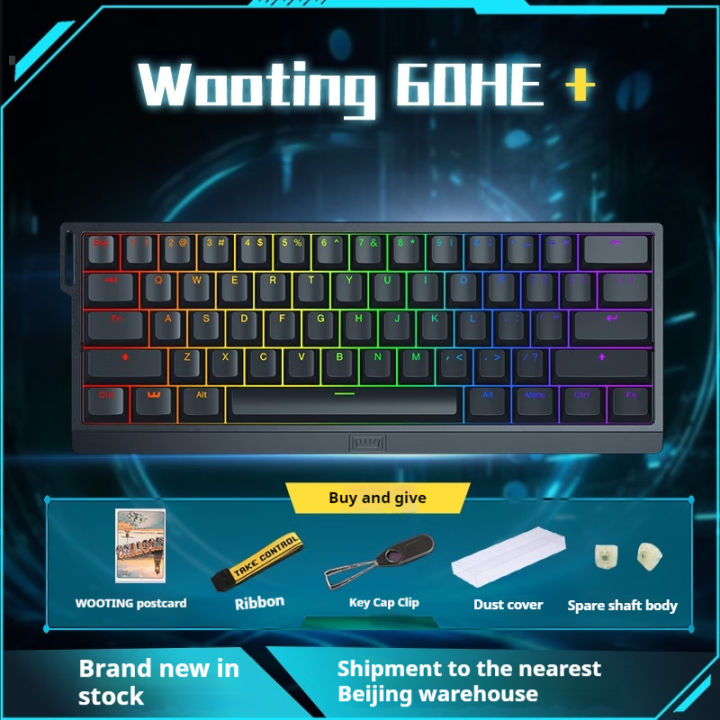 Wooting%2060HE%20Customized%20Magnetic%20Axis%20Mechanical%20Keyboard%20wired%20Lightweight%20Gaming%20PBT%20CSGO%20Valorant%20Electronic%20Sports%20Laptop%20-%20Image%207