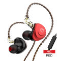 TRN V90S 5BA+1DD Metal Headset Hybrid HIFI Bass Earbuds In Ear Monitor Noise Earphone Noise Cancelling Earbuds Sport Headphone.