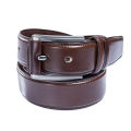 Chocolate Artificial Leather Formal Belt For Men.
