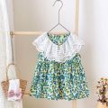 (New) summer Princess baby girls lace dress sleepveless cute cotton toddler kids girls dresses casaul. 