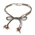 【beauty code store】New Ladies Belts Fashion National Style Hollow Tassel Strap Waist Chain Waistband Dress Accessories Style. 