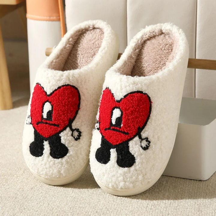Funny%20Home%20Cotton%20Shoe%20Cute%20Bad%20Bunny%20Love%20Slipperss%20Non%20Slip%20with%20Platform%20Shoes%20Fleece%20Flat%20Winter%20Shoes%20for%20Women%20Men%20Gift%20-%20Image%207