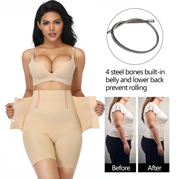 Women%20Body%20Shaper%20Tummy%20Control%20Panties%20High%20Waist%20Shaper%20Pants%20Seamless%20Shapewear%20Postpartum%20Panties%20Waist%20Trainer%20-%20Image%203