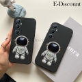 New Phone Case For Realme C65 Cover Astronaut Bracket Smooth Soft Silicone Anti Collision For Realme C65 4G Case. 