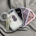 Ins Style Photocard Holder Transparent Card Holder Keychain With Elastic RopeKidsland Store. 