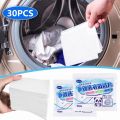 30Pcs/Pack Portable Soluble Laundry Tablets for Washing Machines Concentrated Detergent Strong Decontamination Deep Cleaning Tool Bathroom Supplies. 