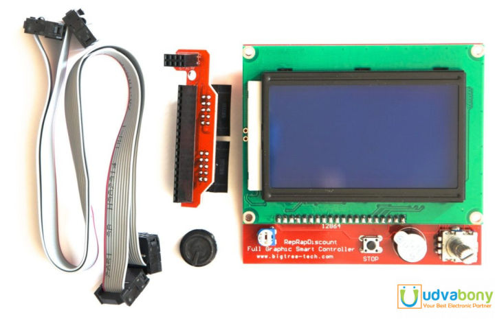 RAMPS1.4%20LCD%2012864%20LCD%20Control%20Panel%203D%20Printer%20Smart%20Controller%20Monitor%20Motherboard%20Full%20Graphics%20128x64%20LCD%20Display%203D%20Printer%20Parts%20-%20Image%202