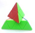 Rubik's Cube Pyramid Stickerless/3 Stage Pyramid Rubiks Magic Cube/Pyramid Rubiks Magic Cube - 3 Stage.