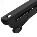 2x Under Desk Keyboard Tray Foldable Brackets Desk Extender Desktop Extension Shelf Clamp 9x4.3cm.