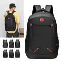 Wholesale Thickened Fabric Backpack Bag Men's Business Computer Bag School Bag for Primary and Secondary School Students Large Capacity Travel Backpack. 