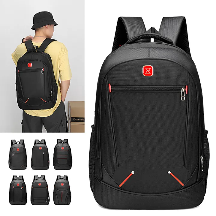 Wholesale%20Thickened%20Fabric%20Backpack%20Bag%20Men's%20Business%20Computer%20Bag%20School%20Bag%20for%20Primary%20and%20Secondary%20School%20Students%20Large%20Capacity%20Travel%20Backpack%20-%20Image%204