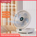 Wall Foldable Fan Kitchen USB Rechargeable Silent Fans Camping Home Table Office Desktop Air Cooling Mini Portable Electric Fan. 