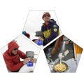 Camping Picnic Barbecue Pot With Single Picnic Portable Folding Pot Outdoor Pot Set 1 Person Cooking Tableware Picnic Pot Pans.
