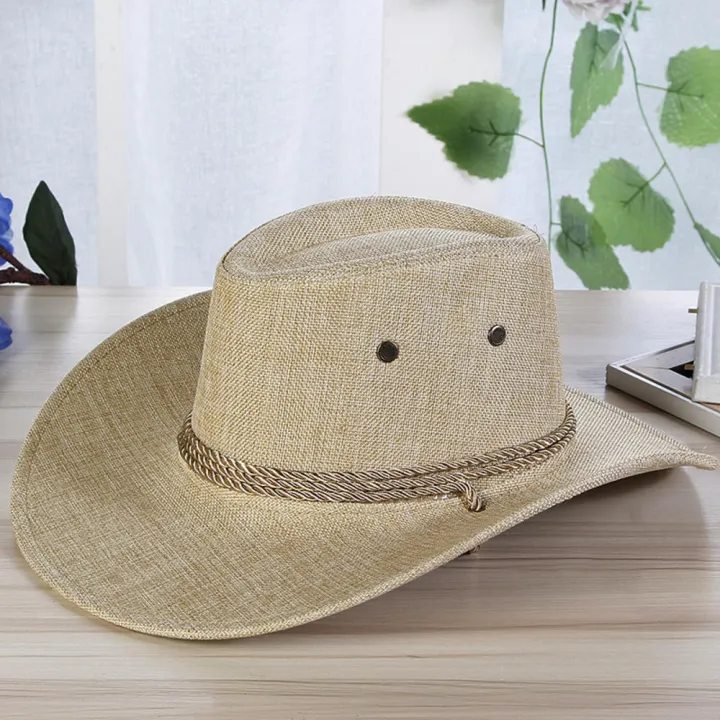 Wide%20Brim%20Cowboy%20Hat%20Protective%20Sunscreen%20Unisex%20Sheriff%20Cap%20Adjustable%20Wind%20Rope%20Western%20Hat%20for%20Horseback%20Riding%20Fishing%20-%20Image%208