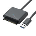 The new easy-drive cable USB3.0 to SATA SSD adapter cable with DC power supply port USB3.0 easy-drive cable. 