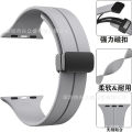 Watch Magnetic Strap For Apple watch strap 44mm 42mm 45mm 49mm Silicone magnetic sport straps i watch ultra.