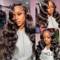 34 32In Body Wave Human Hair Lace Frontal Wigs 13x4 13x6 Transparent Lace Front Wig For Women 6x4 5x5 Glueless Wig Human Hair. 