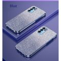 For OPPO Reno 6 4G Gradient Glitter Plating phone case Soft Silicone Flash Powder Protect Back Cover.