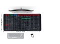 Large Gaming Mouse Pad XXL Extended Desk Mat | Non-Slip Rubber Base | Smooth Surface Keyboard & Mouse Pad for Office & Gaming.